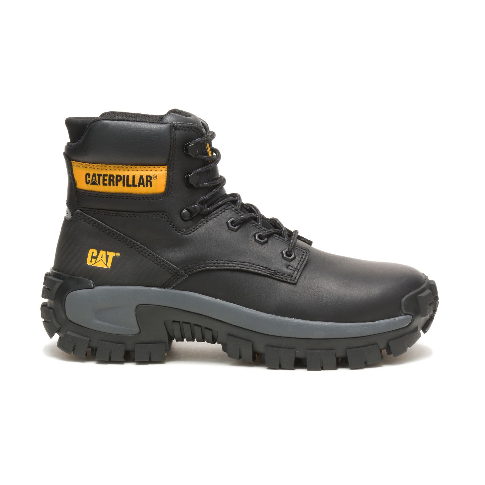 Men's Caterpillar Invader Hi Steel Toe Steel Toe Boots Black Ireland HFTC51289